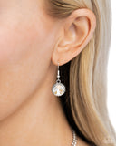 Paparazzi "Dripping in Dazzle" Orange Necklace & Earring Set Paparazzi Jewelry