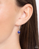 Paparazzi "Gallery Glam" Blue Necklace & Earring Set Paparazzi Jewelry