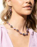 Paparazzi "Malibu Makeover" Purple Necklace & Earring Set Paparazzi Jewelry