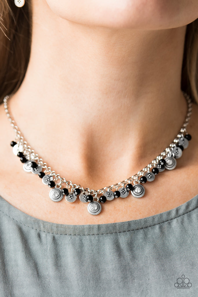 Black Formal Necklace