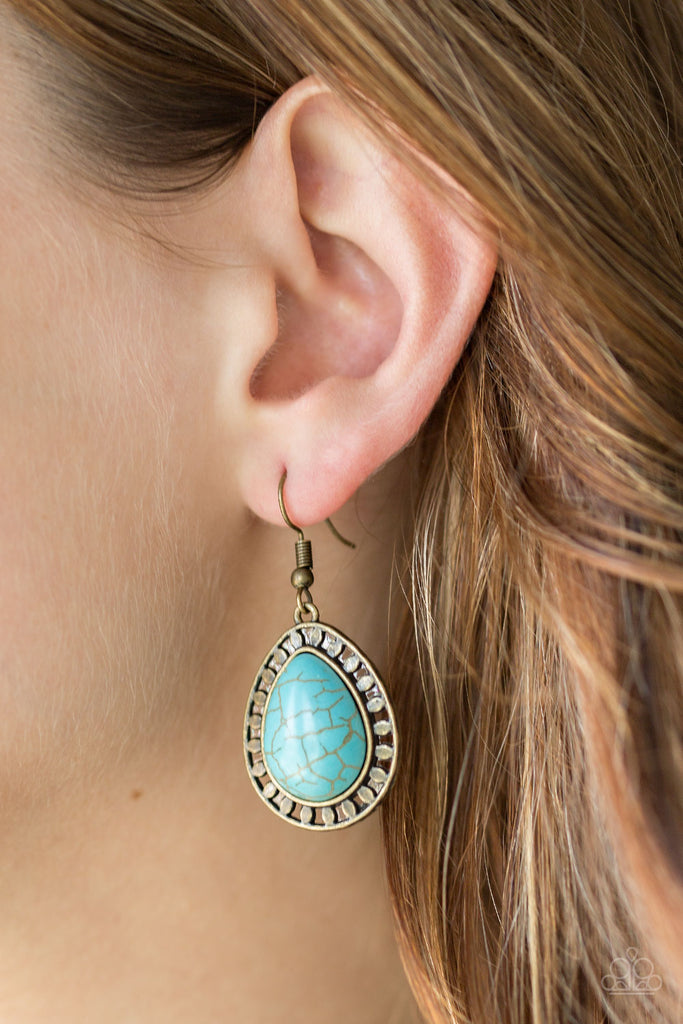 Sahara serenity store blue earrings