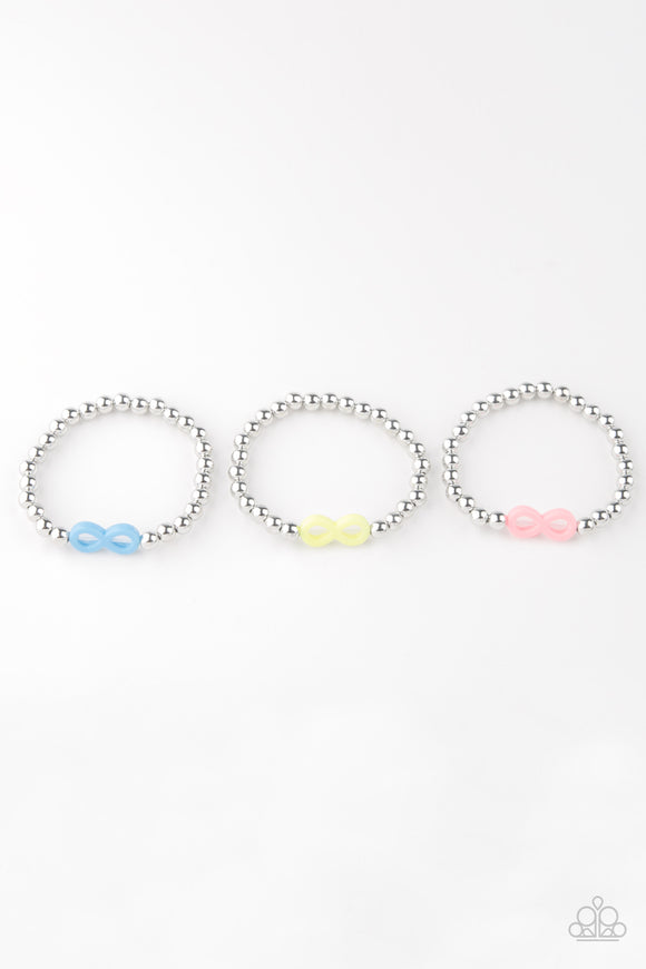 Girls Starlet Shimmer Bracelets Infinity Set of 5 Paparazzi Jewelry
