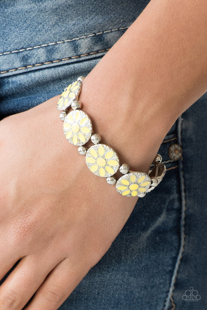 Dancing dahlias white deals bracelet