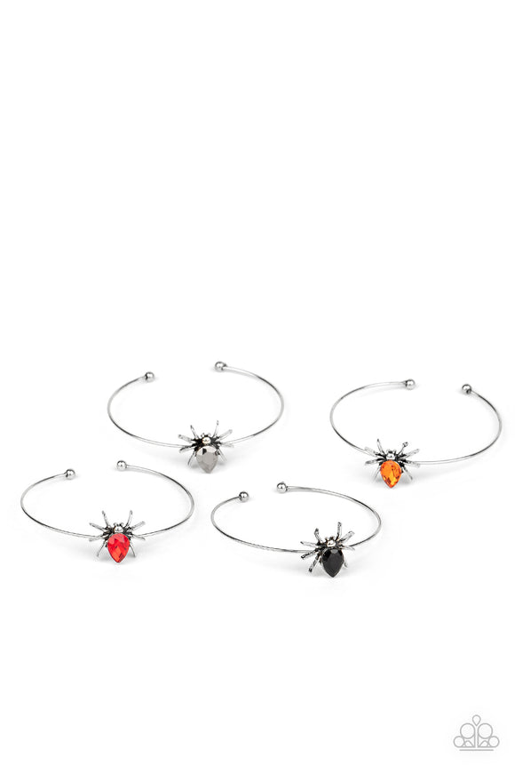 Girls Multi 212XX Multi Halloween 10 for 10 Starlet Shimmer Bracelets Paparazzi Jewelry