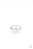 Girls 241XX Multi Flower Pearl 10 for 10 Starlet Shimmer Rings Paparazzi Jewelry