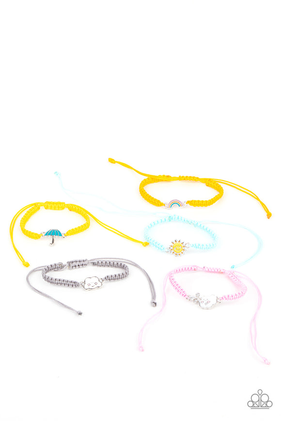 Girl's  Starlet Shimmer 10 for 10 293XX Sun Rainbow Cloud Bracelets Paparazzi Jewelry