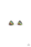 Girl's Starlet Shimmer 10 for 10 171XX Multi Oil Spill Post Earrings Paparazzi Jewelry