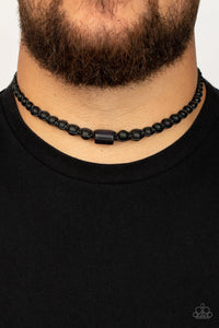 Paparazzi "Its A THAI" Black Urban Necklace Unisex Paparazzi Jewelry