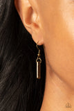 Paparazzi "Cayman Castaway" Brass Necklace & Earring Set Paparazzi Jewelry