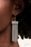 Paparazzi "The Hope" Silver 2022 Zi Collection Necklace & Earring Set Paparazzi Jewelry
