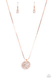 Paparazzi "Haute Hybrid" Copper Necklace & Earring Set Paparazzi Jewelry