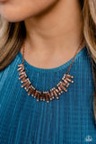 Paparazzi "Sunburst Season" Copper Necklace & Earring Set Paparazzi Jewelry