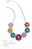 Paparazzi "Outgoing" Multi 2023 Zi Collection Necklace & Earring Set Paparazzi Jewelry
