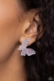 Paparazzi "High Life" Pink Post Earrings Paparazzi Jewelry