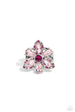 Paparazzi "Blazing Blooms" Pink Ring Paparazzi Jewelry