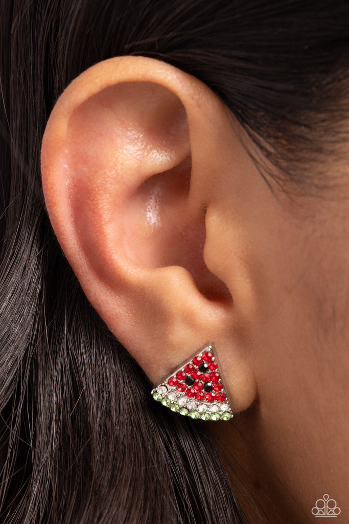 Paparazzi watermelon earrings Clearance