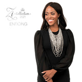 Paparazzi "Enticing" 2021 Zi Collection Necklace & Earring Set Paparazzi Jewelry