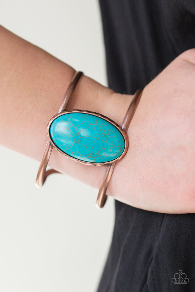 Paparazzi Desert Empress Copper Bracelet 2853