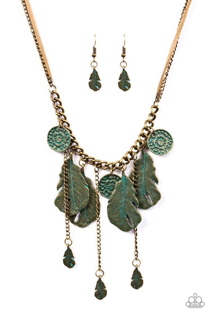 Paparazzi "Find Your Tribe Brass" necklace