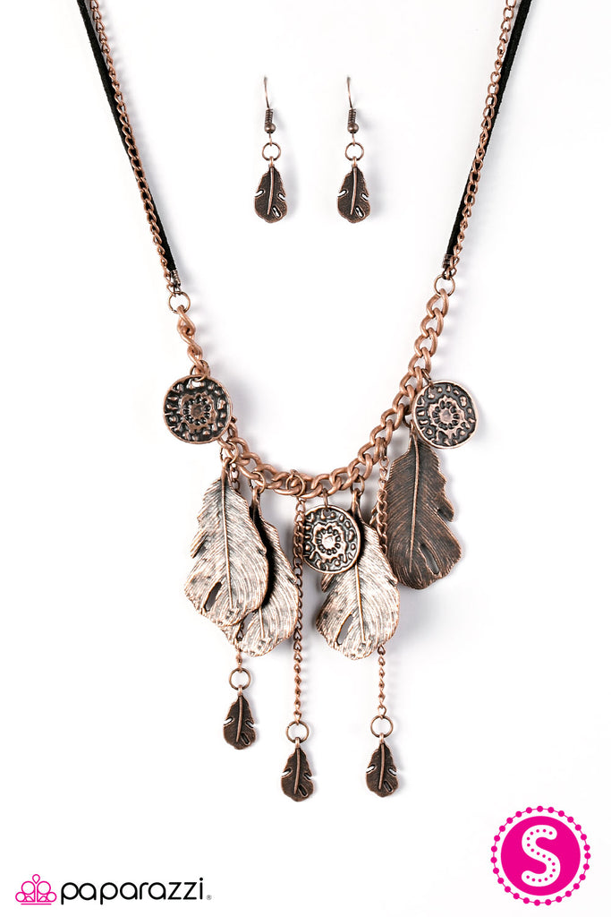 Paparazzi "Find Your Tribe Copper" necklace