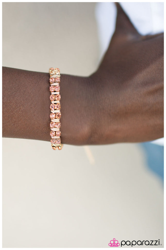 Paparazzi "Sweet Tooth Gold" bracelet