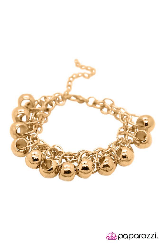 Paparazzi "The Sopranos Gold" bracelet