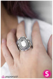 Paparazzi VINTAGE VAULT REPO "Incan Escapade" Silver Ring Paparazzi Jewelry