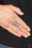 Paparazzi "Basic Instincts" Silver Ring Paparazzi Jewelry