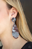 Paparazzi VINTAGE VAULT "A HAUTE Commodity" Brown Post Earrings Paparazzi Jewelry