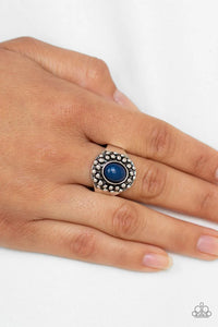 Paparazzi "Please and Thank You" Blue Ring Paparazzi Jewelry