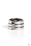 Paparazzi Champions Club" Silver Men's Ring Paparazzi Jewelry