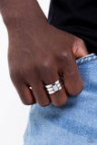 Paparazzi Champions Club" Silver Men's Ring Paparazzi Jewelry