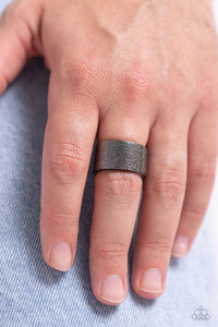 Paparazzi "Hammer Fist" Black Men's Ring Paparazzi Jewelry