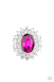 Paparazzi VINTAGE VAULT "Secret Garden Glow" Pink Ring Paparazzi Jewelry