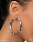 Paparazzi "Curve Ball" Silver Post Earrings Paparazzi Jewelry