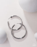 Paparazzi "Curve Ball" Silver Post Earrings Paparazzi Jewelry