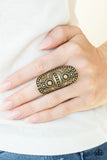 Paparazzi "Tiki Trail" Brass Ring Paparazzi Jewelry