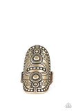 Paparazzi "Tiki Trail" Brass Ring Paparazzi Jewelry
