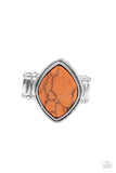 Paparazzi "Desert Zen" Orange Ring Paparazzi Jewelry