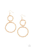 Paparazzi "Twist of FABULOUS" Gold Earrings Paparazzi Jewelry