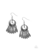 Paparazzi "PRAIRIE For Me" Silver Earrings Paparazzi Jewelry
