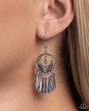 Paparazzi "PRAIRIE For Me" Silver Earrings Paparazzi Jewelry