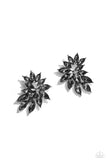 Paparazzi "Fire Hazard" Silver Post Earrings Paparazzi Jewelry