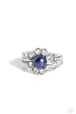 Paparazzi "Titanic Tango" Blue Ring Paparazzi Jewelry