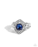 Paparazzi "Undefeated Dazzle" Blue Ring Paparazzi Jewelry