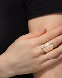 Paparazzi "Metallic Shade" Gold Ring Paparazzi Jewelry