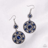 Paparazzi "Party at My PALACE" Blue Earrings Paparazzi Jewelry