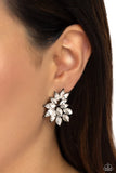 Paparazzi "Fire Hazard" Black Post Earrings Paparazzi Jewelry