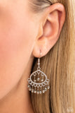 Paparazzi "Persian Persuasion" Silver Earrings Paparazzi Jewelry