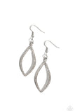 Paparazzi "Twinkly Treat" White Earrings Paparazzi Jewelry